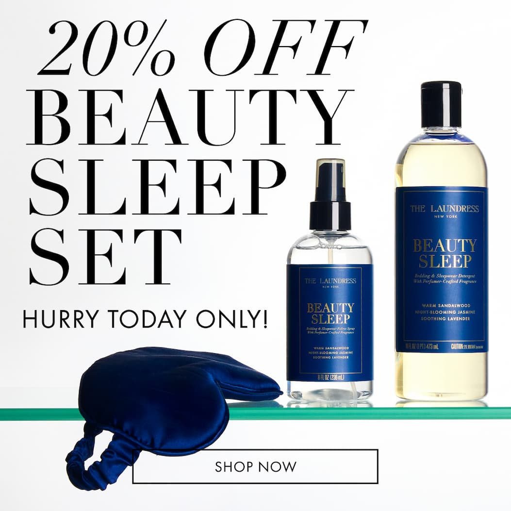 Upgrade your bedtime routine 💤✨
This Beauty Sleep Set from The Laundress is 20% off today only and it makes your sheets smell like warm sandalwood, jasmine, and soothing lavender.

Fresh sheets + calming scent = the best sleep ever. I love using the fabric spray on pillows and blankets right before bed.

Tap the link in my LTK to shop the deal before it’s gone!

#LTKSale #LTKHome #LTKBeauty #LTKFinds 

 