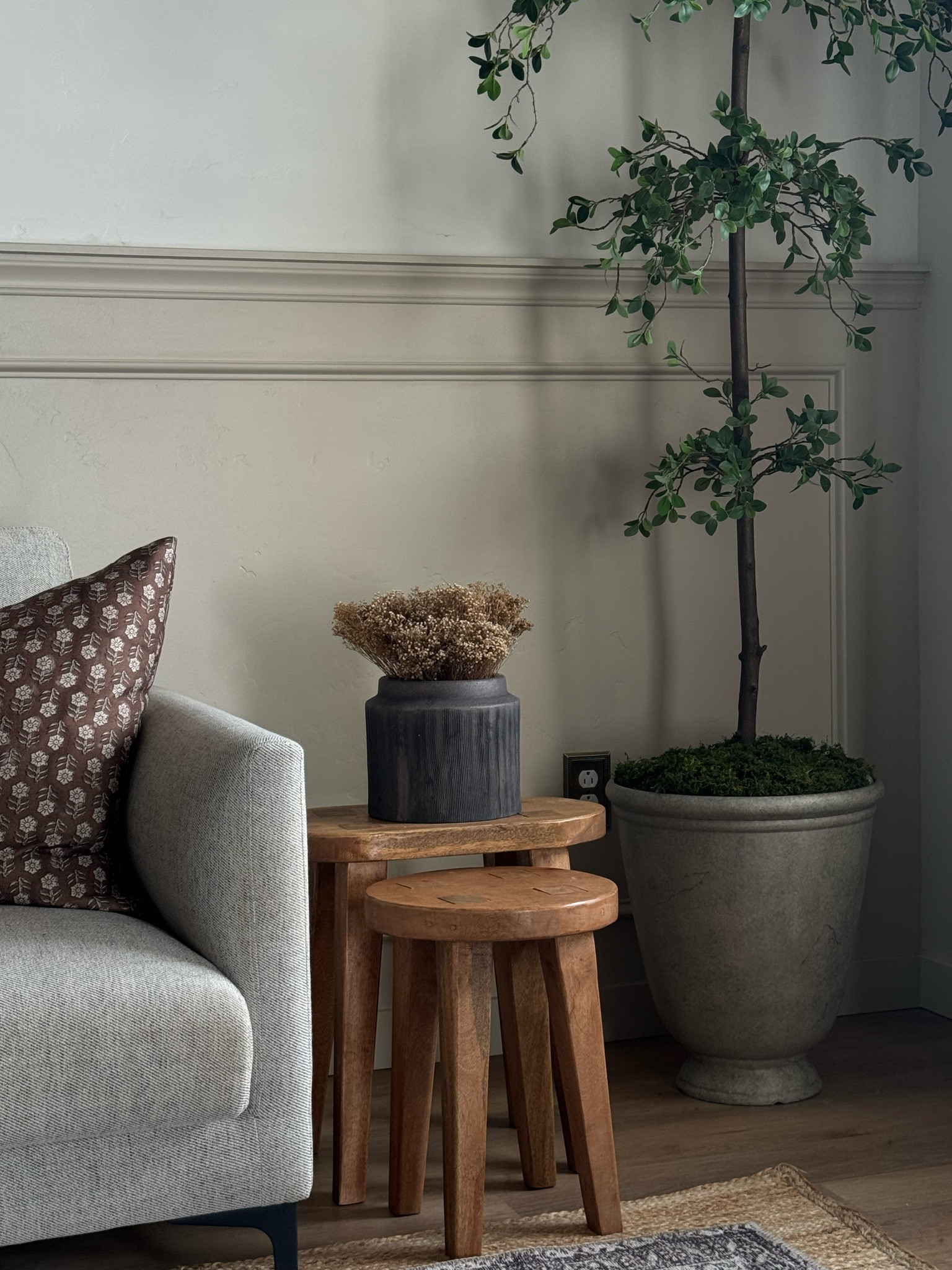 Woodland Carved Wood Accent Table … curated on LTK