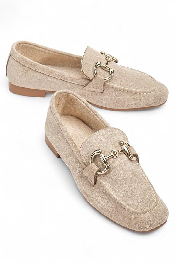 Women's Loafers,Slip On Work Shoes for Women, Comfortable Flats for Daily Wear, Luxury Suede | Amazon (US)