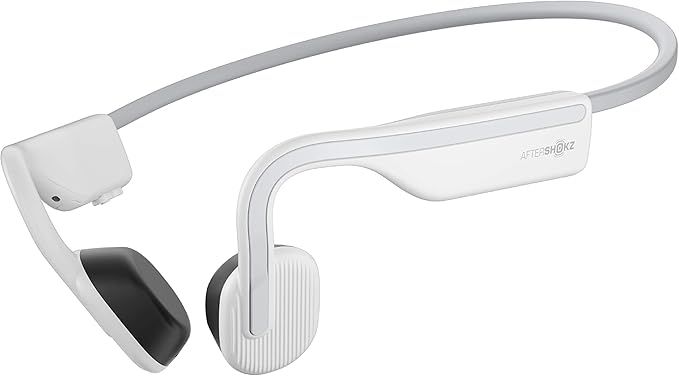AFTERSHOKZ OPEN MOVE Wireless Bone Conduction Headphones One Size White | Amazon (UK)