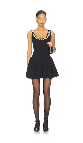 Jade Mini Dress in Black | Revolve Clothing (Global)