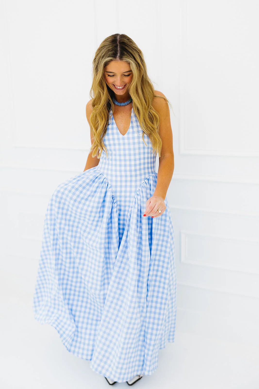 Cami Maxi Dress - Blue | Triple Threads