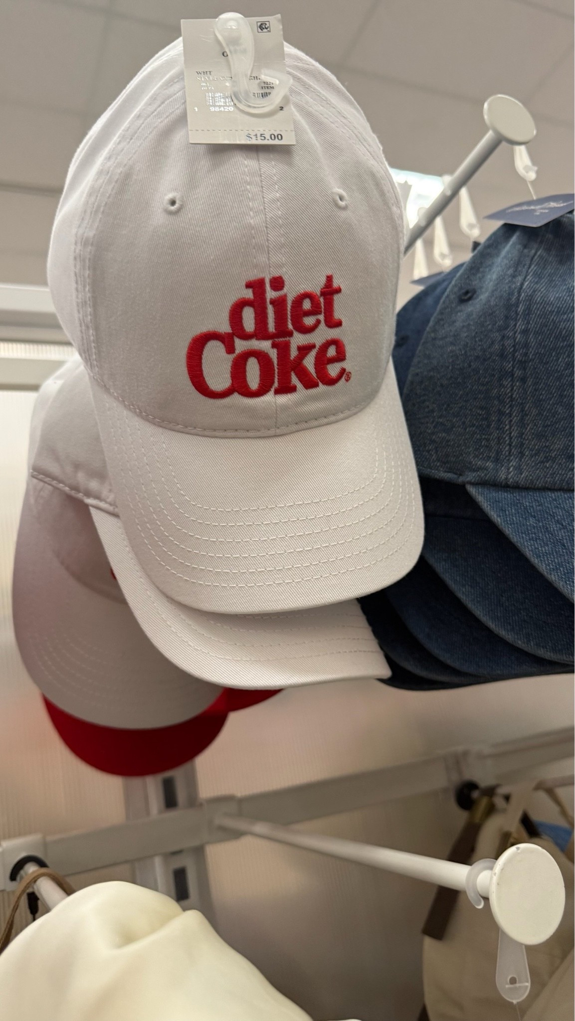 Diet coke lovers hat find! Under $20!

#LTKootd
