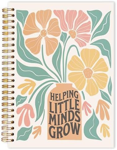 Teachers Gifts Spiral Notebooks, Boho Floral End of Year Teacher Gifts Journal for Writing, Teach... | Amazon (US)