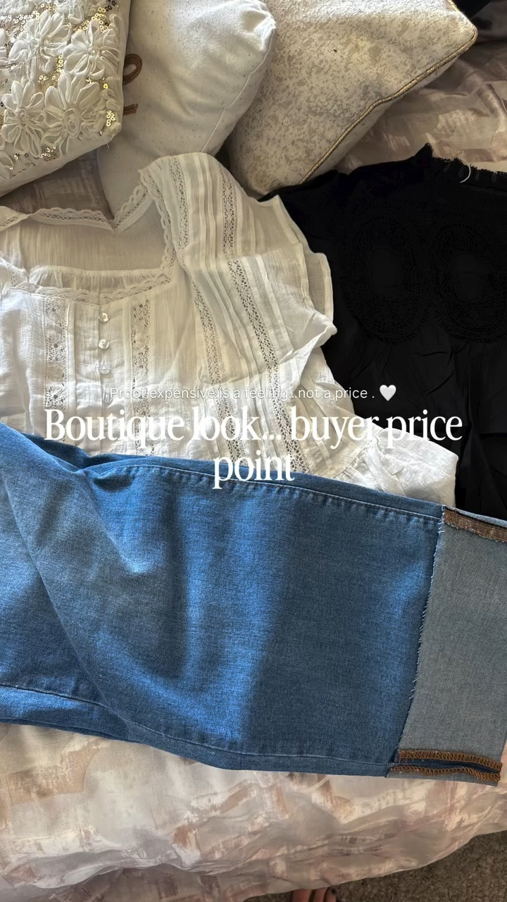 Boutique look… buyer price point 🤍
These pieces give Anthro + Free People energy without the markup. As a buyer, I’m always looking for that sweet spot where quality meets smart pricing — and these are it.

Think effortless, elevated, wearable pieces that mix right into your closet and instantly make everything feel more polished.

Luxury is a look… not a price tag.

Comment SHOP if you want links 🤍

#amazonfashion #affordableluxury #quietluxury #anthrostyle #freepeopleinspired lookforless elevatedstyle capsulewardrobe effortlessstyle fashionover40 modernfeminine styledbyabuyer reel explore @christina_with_love_