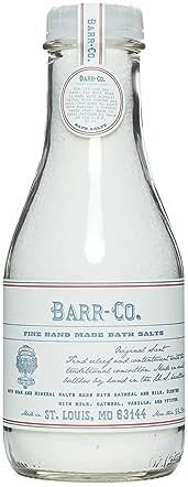Barr-Co. Original Scent Fine Hand Made Bath Salts, Vanilla Coconut Bath Salts with Oatmeal and Ve... | Amazon (US)