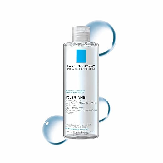 La Roche-Posay Micellar Cleansing Water for Sensitive Skin, Micellar Water Makeup Remover, Cleans... | Amazon (US)