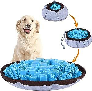 PET ARENA Adjustable Snuffle mat for Dogs, Dog Puzzle Toys, Enrichment Pet Foraging mat for Smell... | Amazon (US)