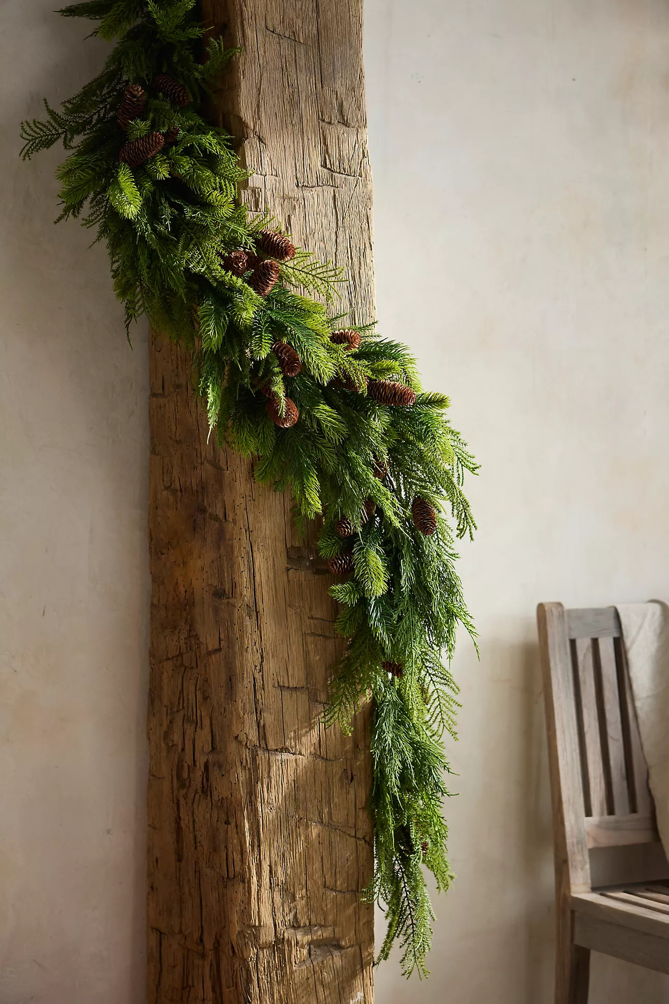 Forest Pinecone Faux Garland, 72" | Terrain