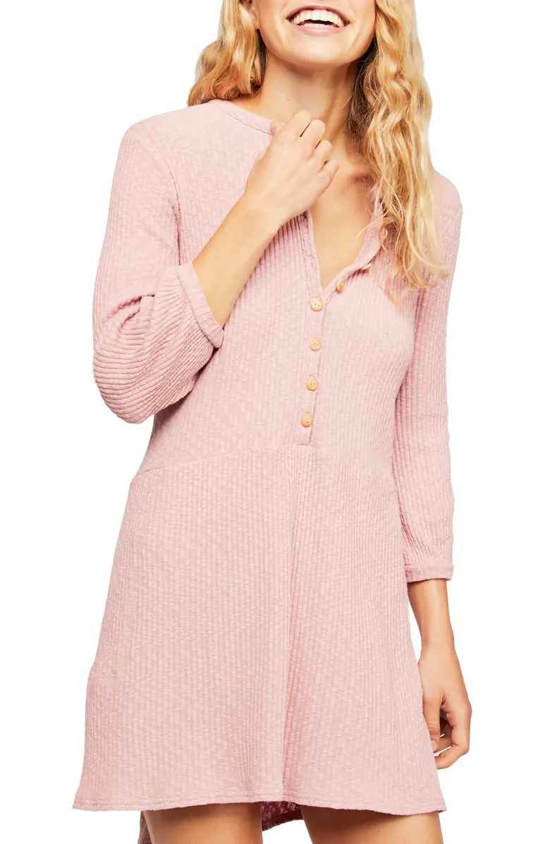 Endless Summer by Free People Blossom Stretch Cotton Dress | Nordstrom