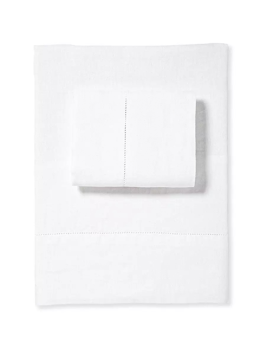 Portofino Linen Sheet Set | Serena and Lily