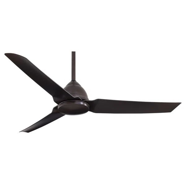 54'' Java 3 - Blade Outdoor Propeller Ceiling Fan with Remote Control | Wayfair Professional
