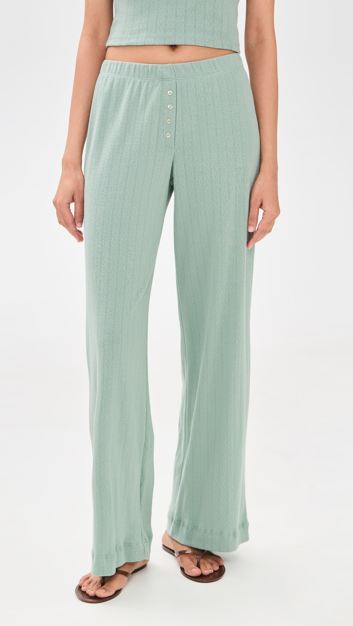 Pointelle Boxer Pants | Shopbop