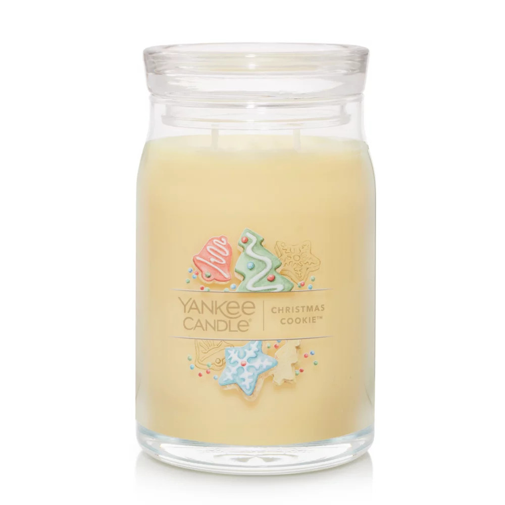 Christmas Cookie™ Signature Large Jar Candle - Signature Large Jar Candles | Home Fragrance US | Yankee Candle