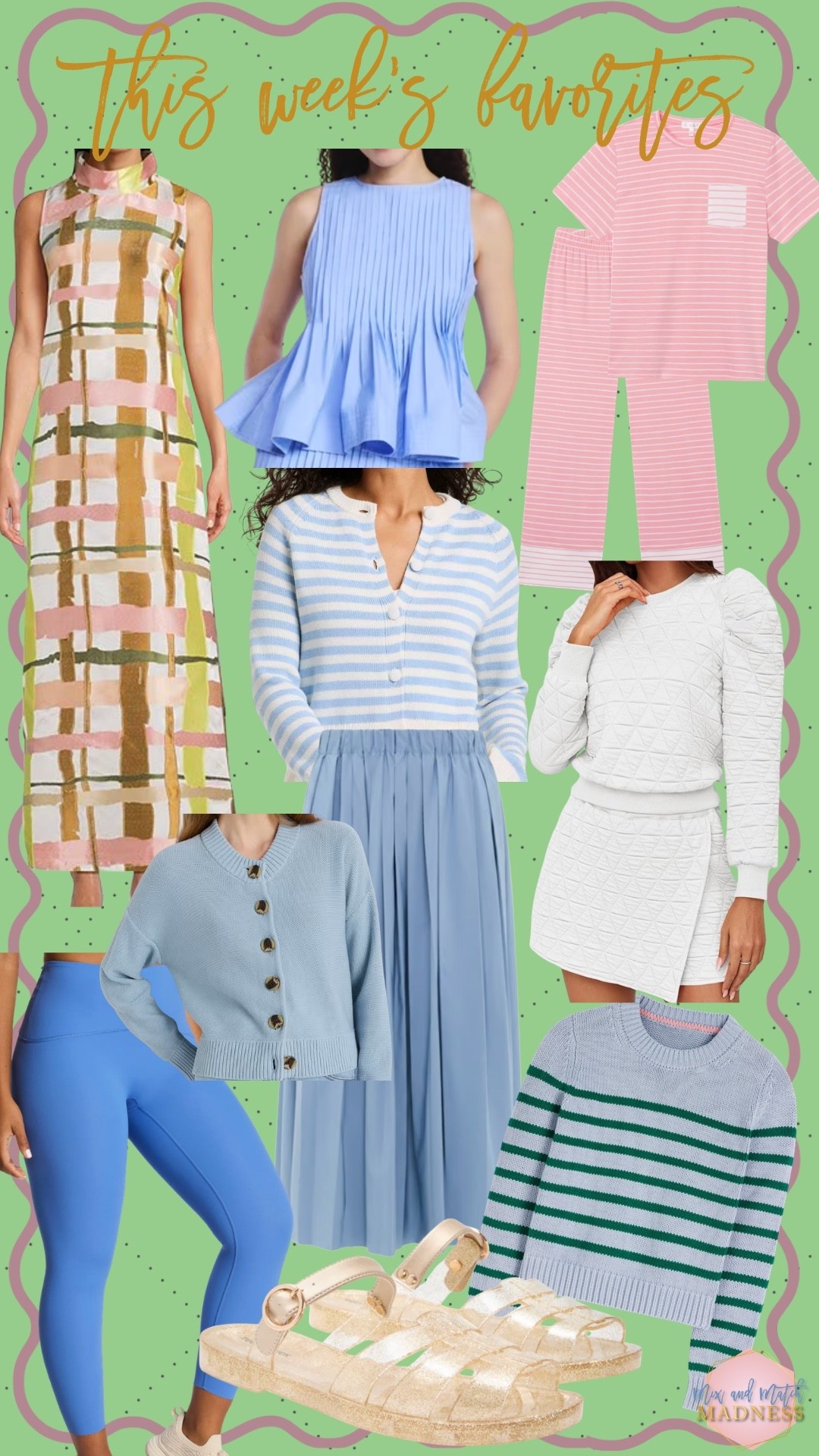 This week’s favorites…I’m pretty sure y’all love blue as much as I do! So much goodness here! 

#LTKdayinmylife #LTKOver40 #LTKmomlife