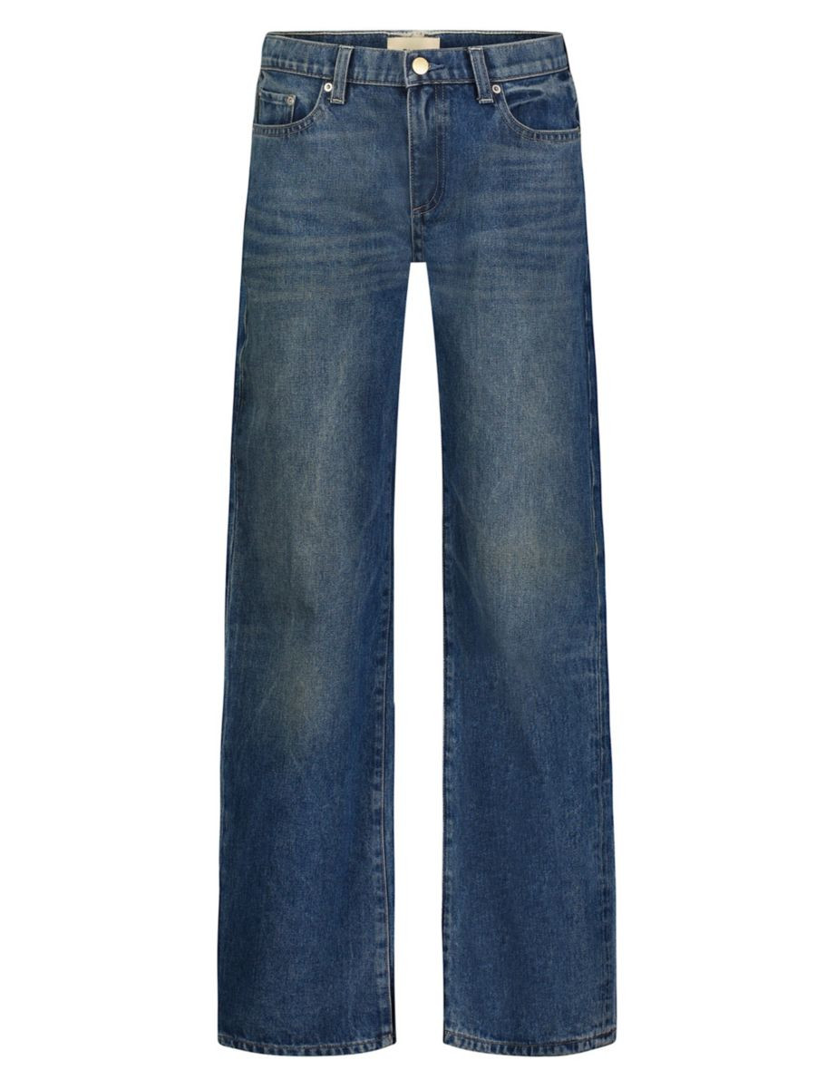 Drue Straight Mid Rise Jeans | Saks Fifth Avenue