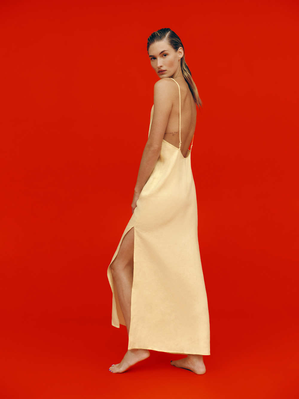 Serena Linen Dress | Reformation (Global)