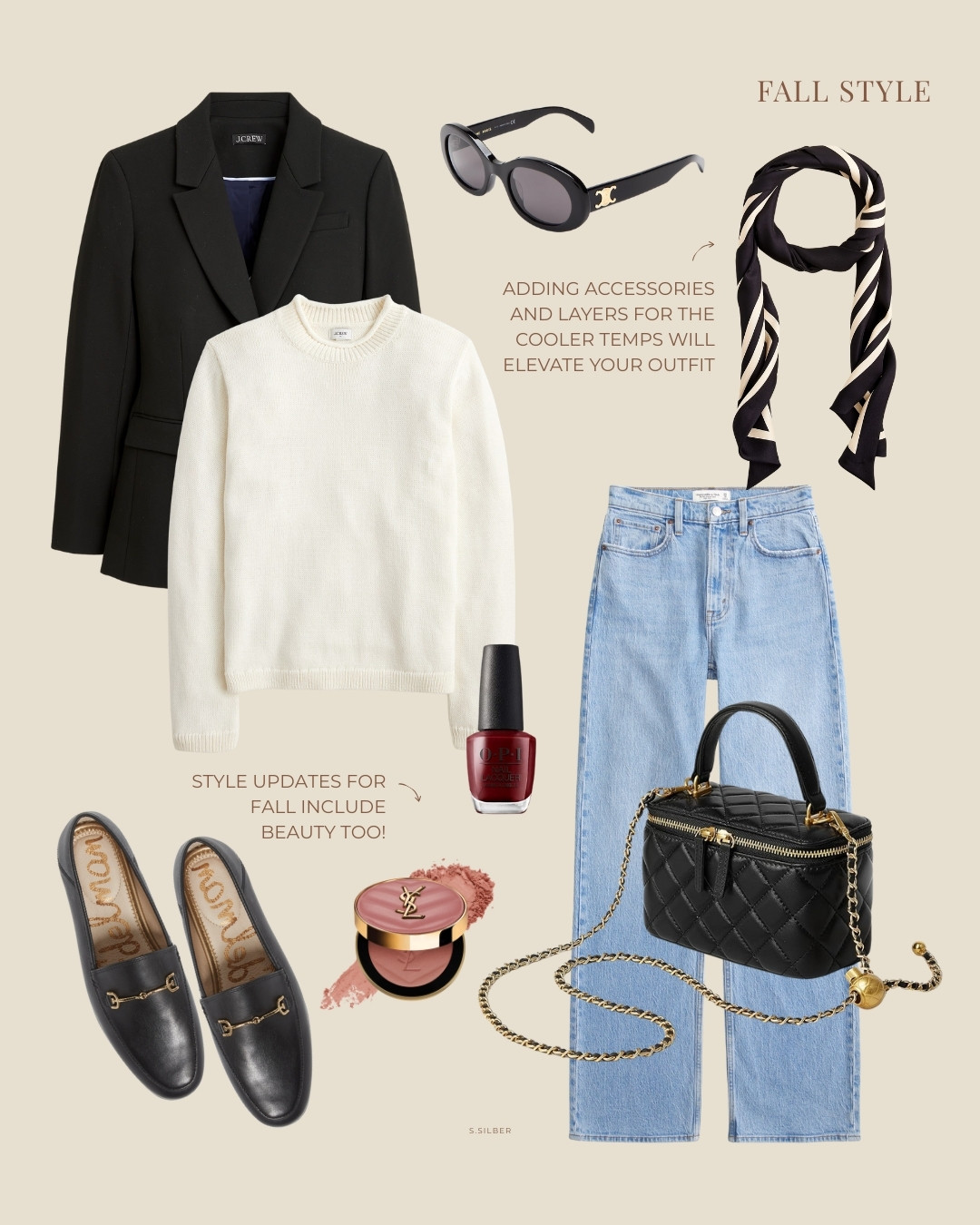 Fall denim outfit ideas

what to wear, elevated casual, black and white, how to dress up jeans, leather bag, silk scarf, high low mix, Abercrombie, J.Crew, Madewell, Celine, Nordstrom, YSL, OPI, Amazon, classic style, layers, autumn, elevated basics

 

#LTKxMadewell #LTKSeasonal #LTKFindsUnder100