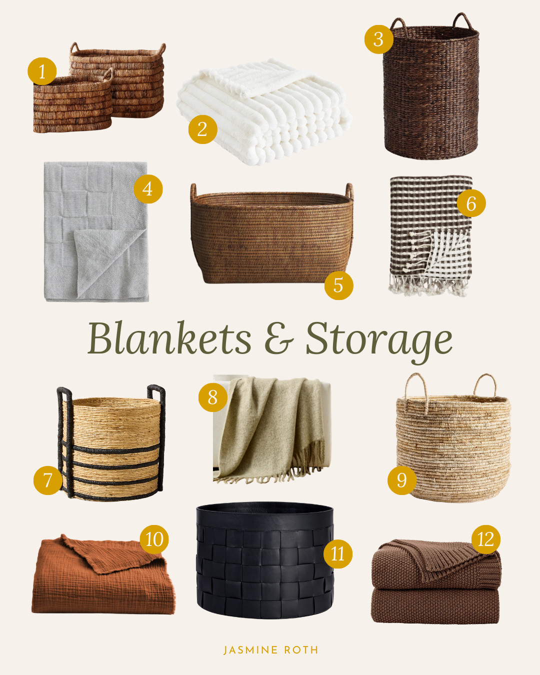 Blankets & Storage for Primary Bedroom  

 #LTKU #LTKHome #LTKStyleTip