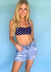 Stars & Stripes Bikini Top | AMUSE Collection