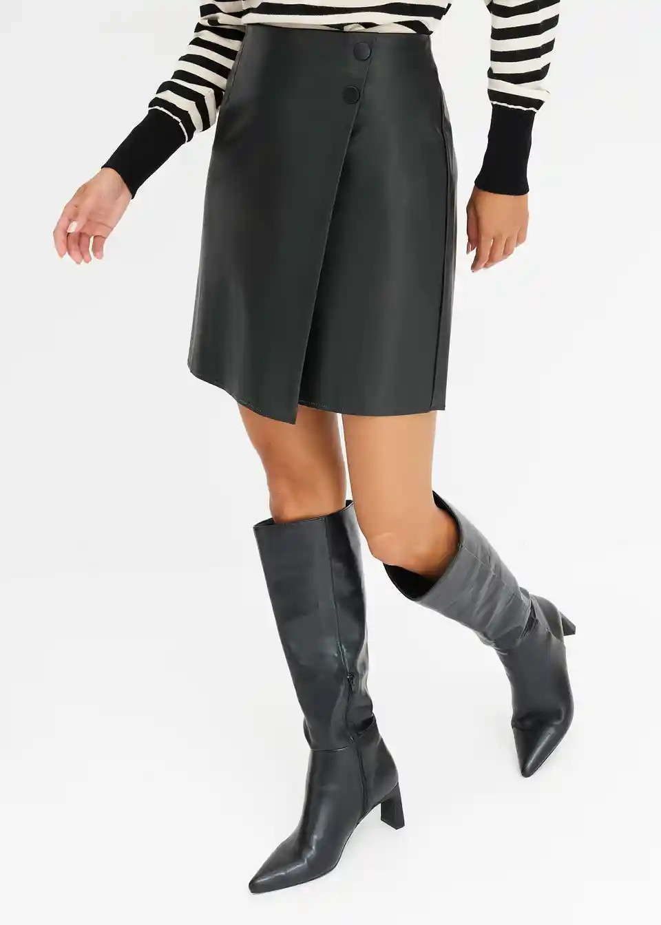 Lederimitat-Rock | Bonprix DE