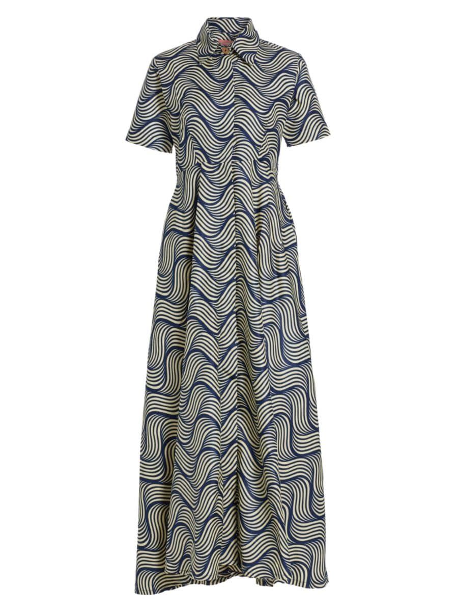 Feyi Printed Cotton Maxi Dress | Saks Fifth Avenue