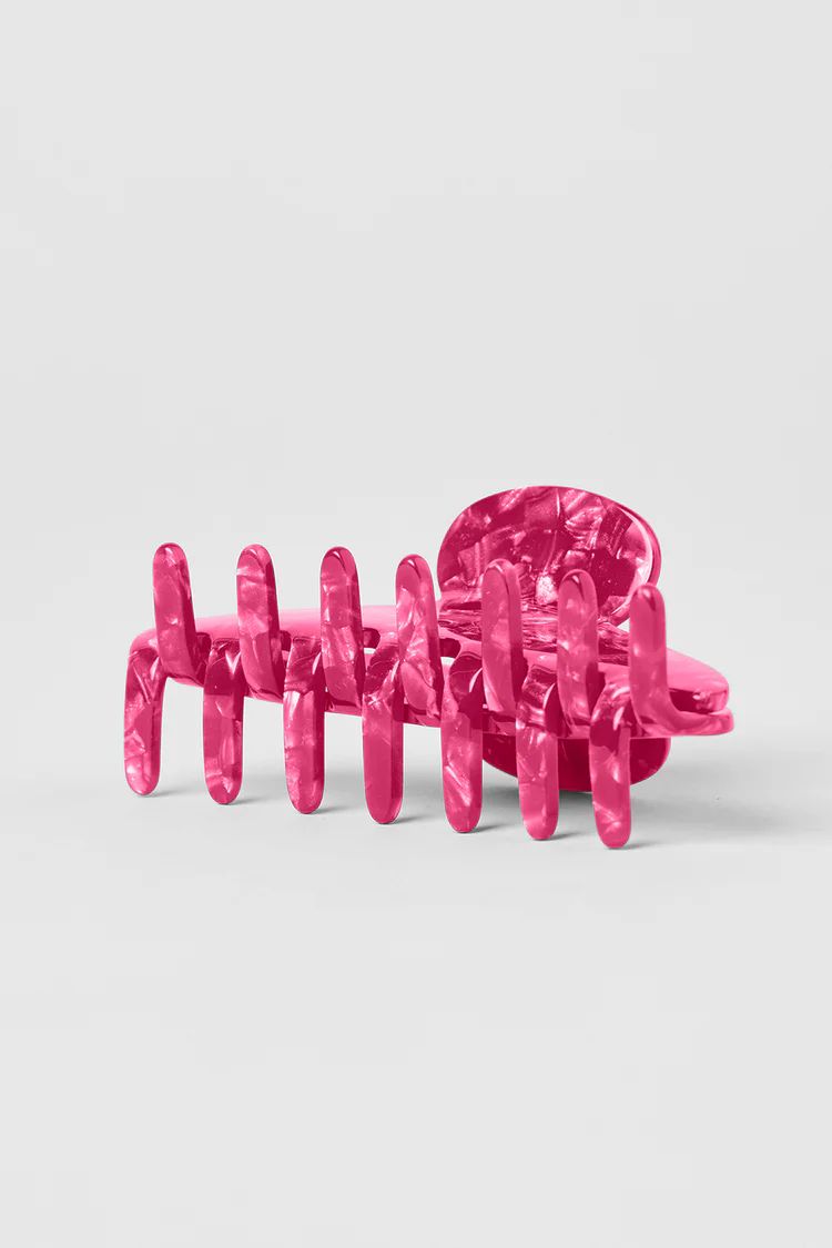 90's Claw Clip - Pink Summer Crush Swirl | Alo Yoga