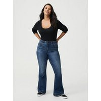 Long Sleeve Rib Bodysuit in Black | Torrid (US & Canada)