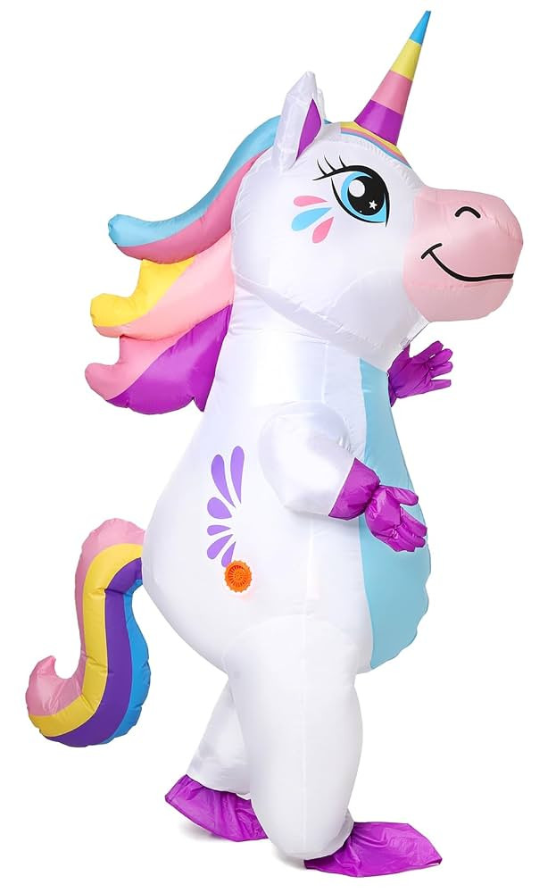 Gootus Inflatable Unicorn Costume for Adult - Funny Halloween Inflatable Costumes for Men Women, ... | Amazon (US)