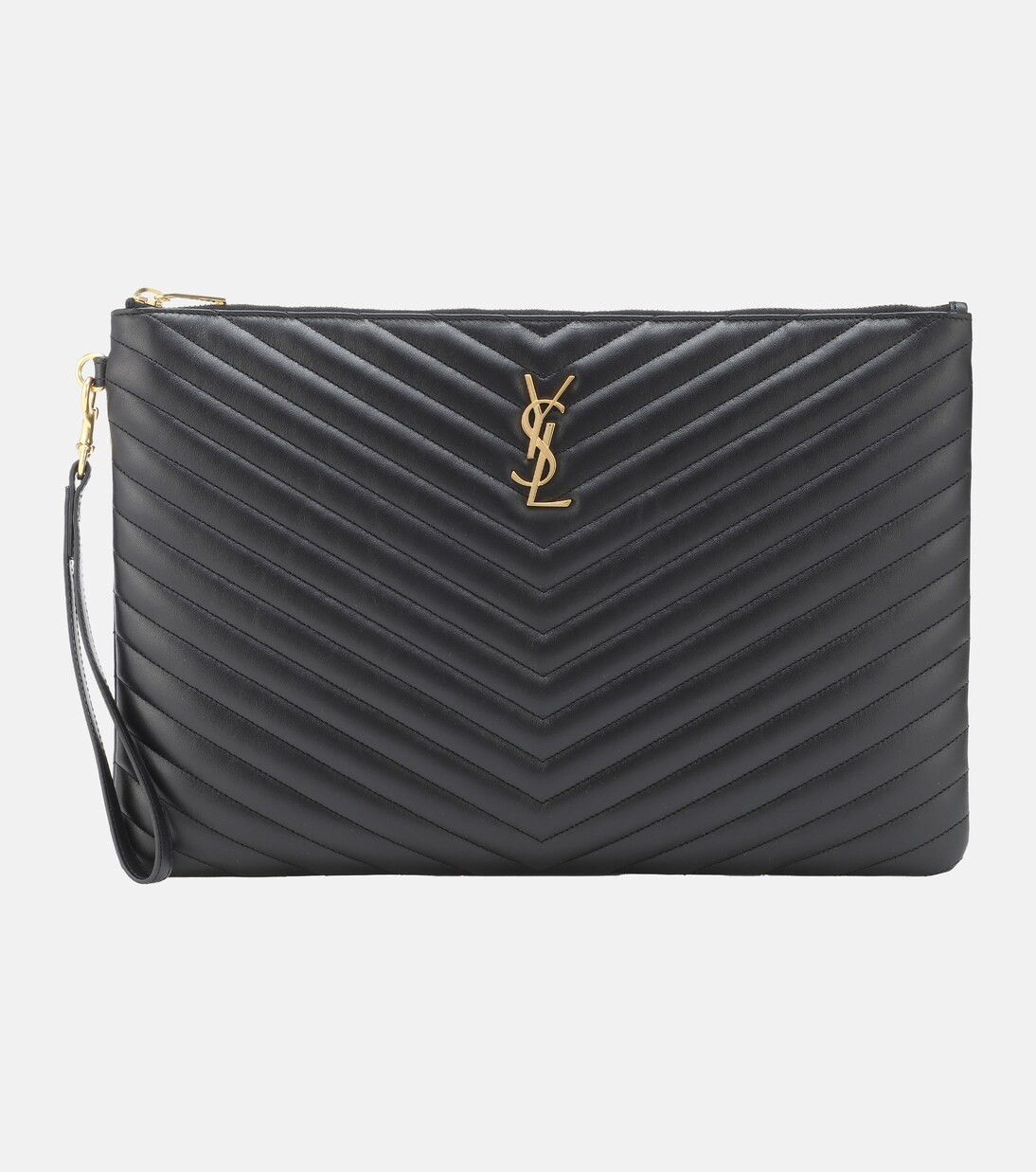 Cassandre matelassé leather clutch | Mytheresa (INTL)