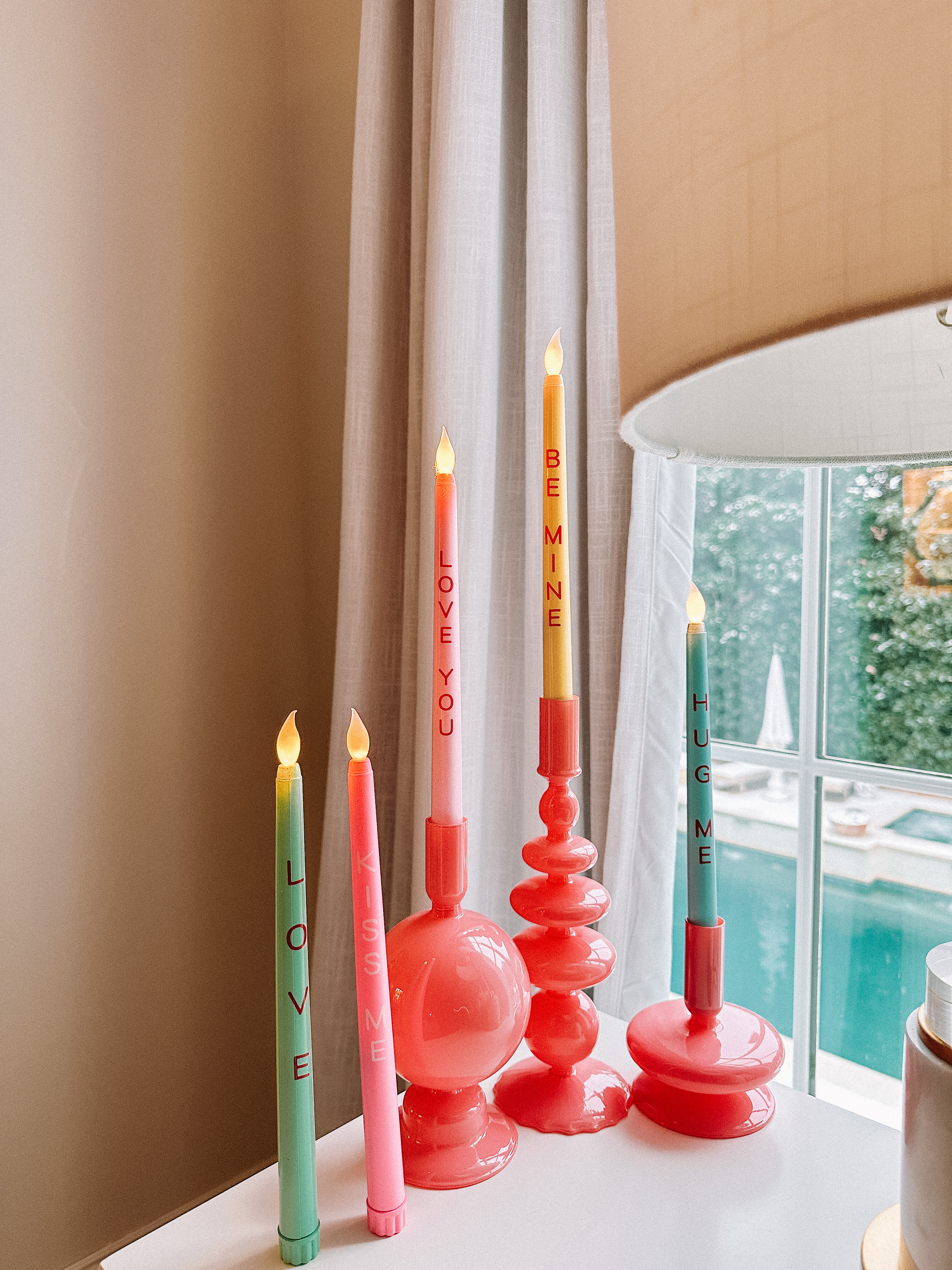 Add a touch of whimsy to your Valentine’s decor with conversation heart-themed flameless candles, casting a soft, love-lit glow that feels as sweet as the messages they share! 

 #LTKSeasonal #LTKHome #LTKParties