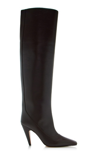 Spur Vegan-Leather Knee Boots | Moda Operandi (Global)