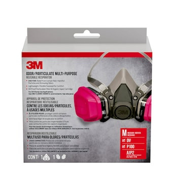 3M Grey Reusable N95 All-purpose Disposable Respirator | Lowe's