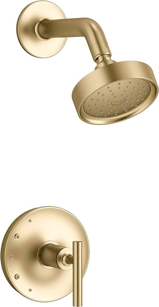 Kohler K-TS14422-4G-2MB Purist Shower Faucet System, Vibrant Brushed Moderne Brass | Amazon (US)