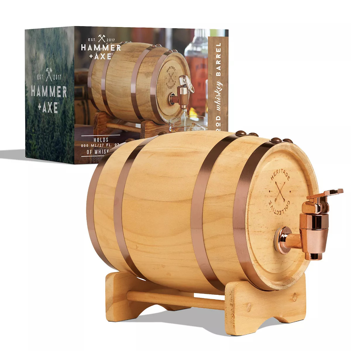 Hammer & Axe Whiskey Barrel 1L | Kohl's