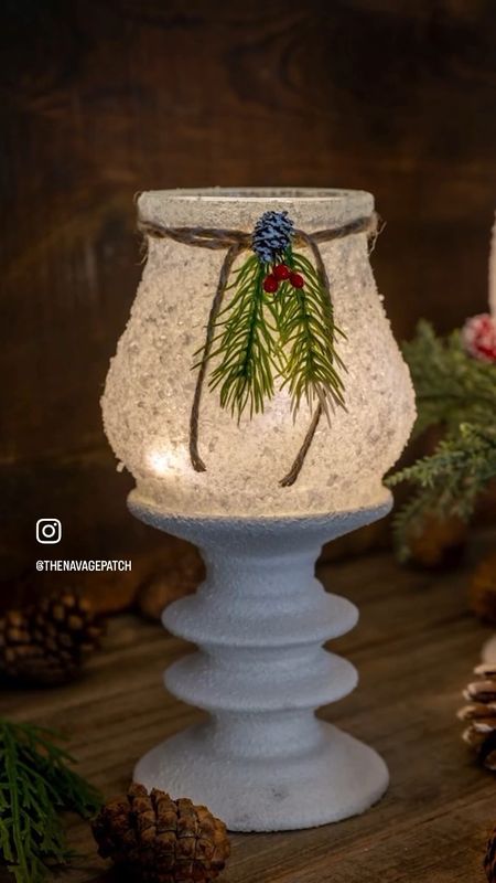 Easy DIY snowy lanterns
Christmas decor, winter decor, holiday decor, Epsom salt lanterns

#LTKSeasonal #LTKhome #LTKHoliday