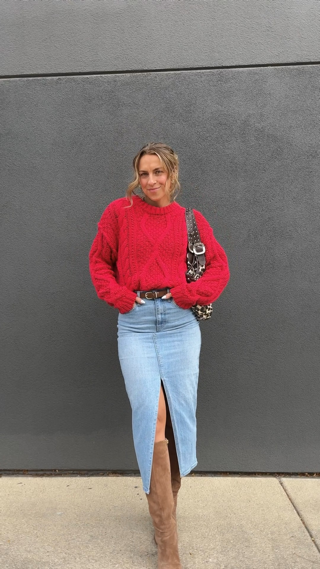 cute lil fall ‘fit ❤️

sweater is from free people (thrifted and no longer online) & purse is from high school lol

#freepeople #denimskirt #tallboots #fallfit #falloutfit #winteroutfit #churchoutfit #nordstromrack

#LTKShoeCrush #LTKFindsUnder100 #LTKStyleTip