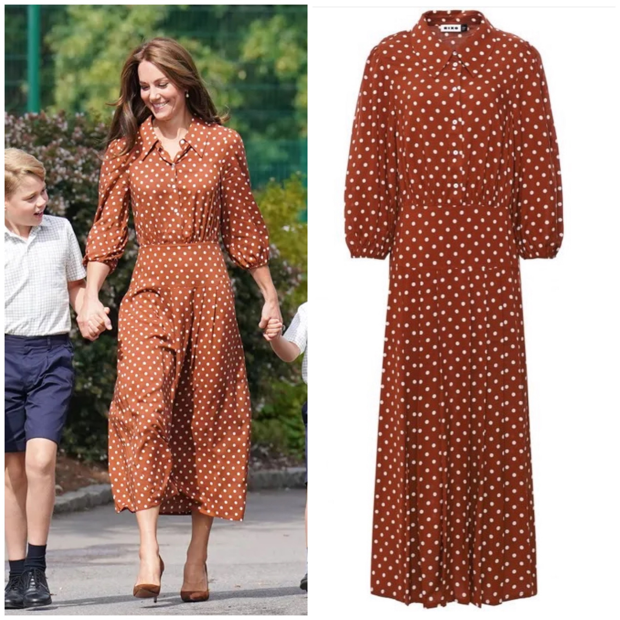 Kate wearing Rixo Izzy dress 

#LTKeurope #LTKstyletip