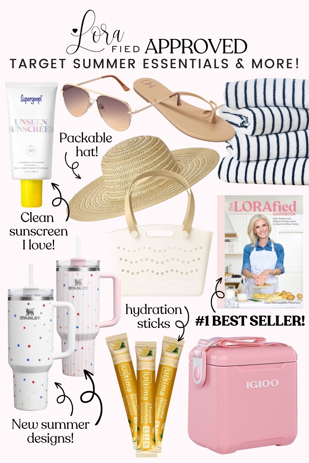 LORAfied Approved Summer Essentials from Target!

lorafied cookbook, summer essentials, target summer arrivals, summer fashion, pool essentials

#LTKSeasonal