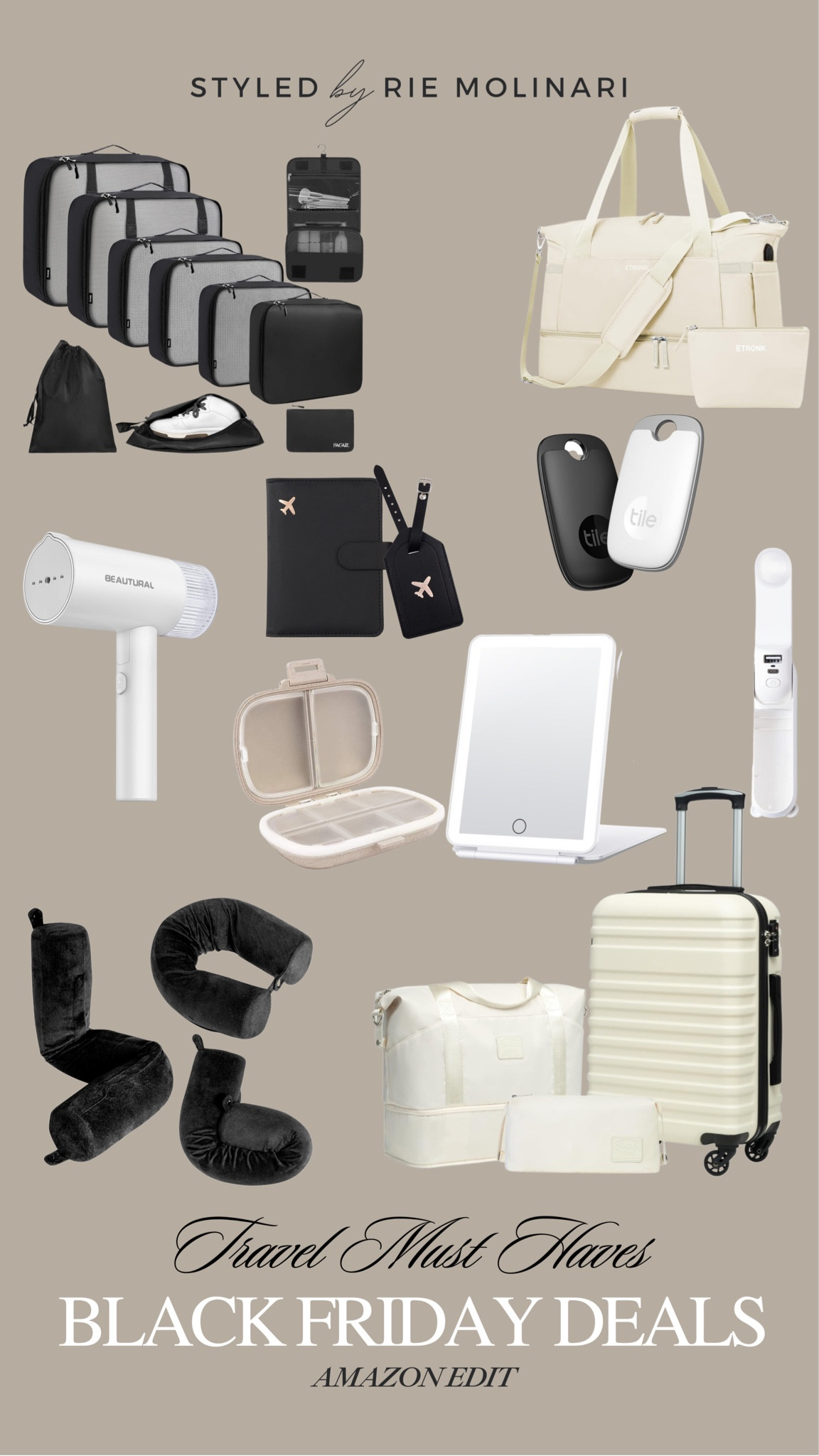 Travel Must have’s early Black Friday deals! 
#Founditonamazon #amazonhome #inspire #holidayfinds2023 #holiday2023

#LTKsalealert #LTKCyberWeek #LTKtravel