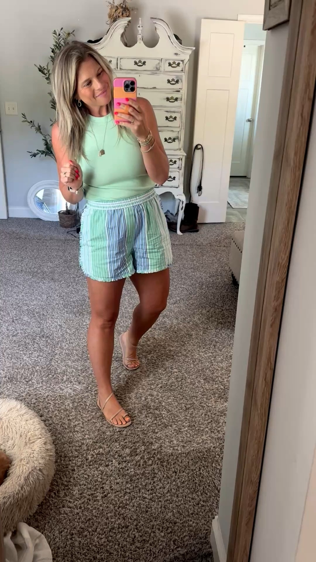 Easy errand outfit!
Top: M
Shorts: M

#LTKmomlife #LTKootd