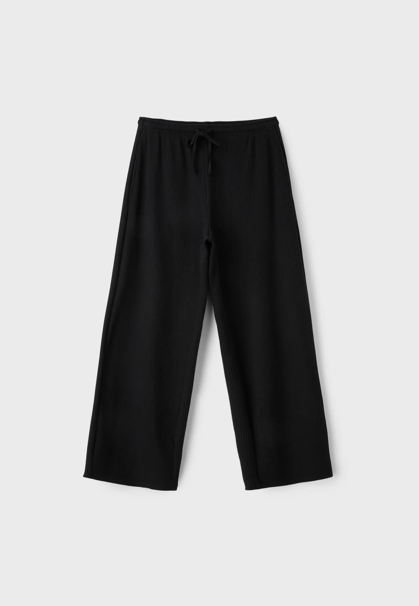 Soft-touch ribbed trousers | Stradivarius (UK)