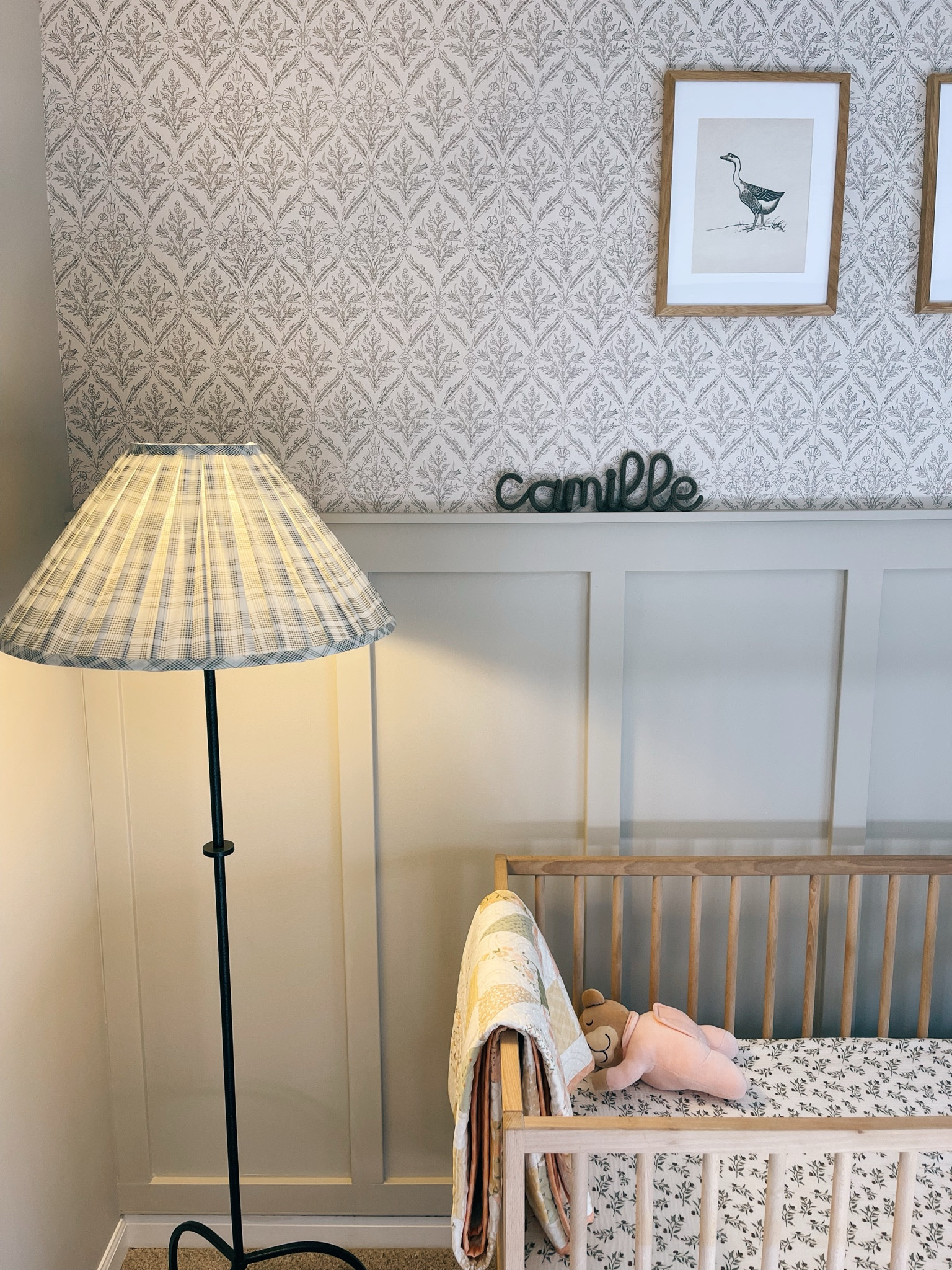 amazon wallpaper • etsy yarn name • etsy prints •amazon crib sheets • nursery • cozy • vintage • target lamp •kids roomm

#LTKBaby #LTKHome #LTKStyleTip