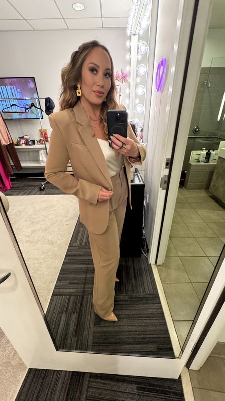 Mayson the label has the BEST matching suit sets and I love them so much that I got this exact suit in black as well which has been perfect for my new job as a segment host for The Jennifer Hudson Show! Comment below and let me know your thoughts 😍

#LTKworkwear #LTKstyletip #LTKMostLoved