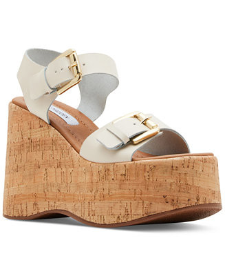 Steve Madden Women's River Two-Piece Wedge Sandals - Macy's | Macy's