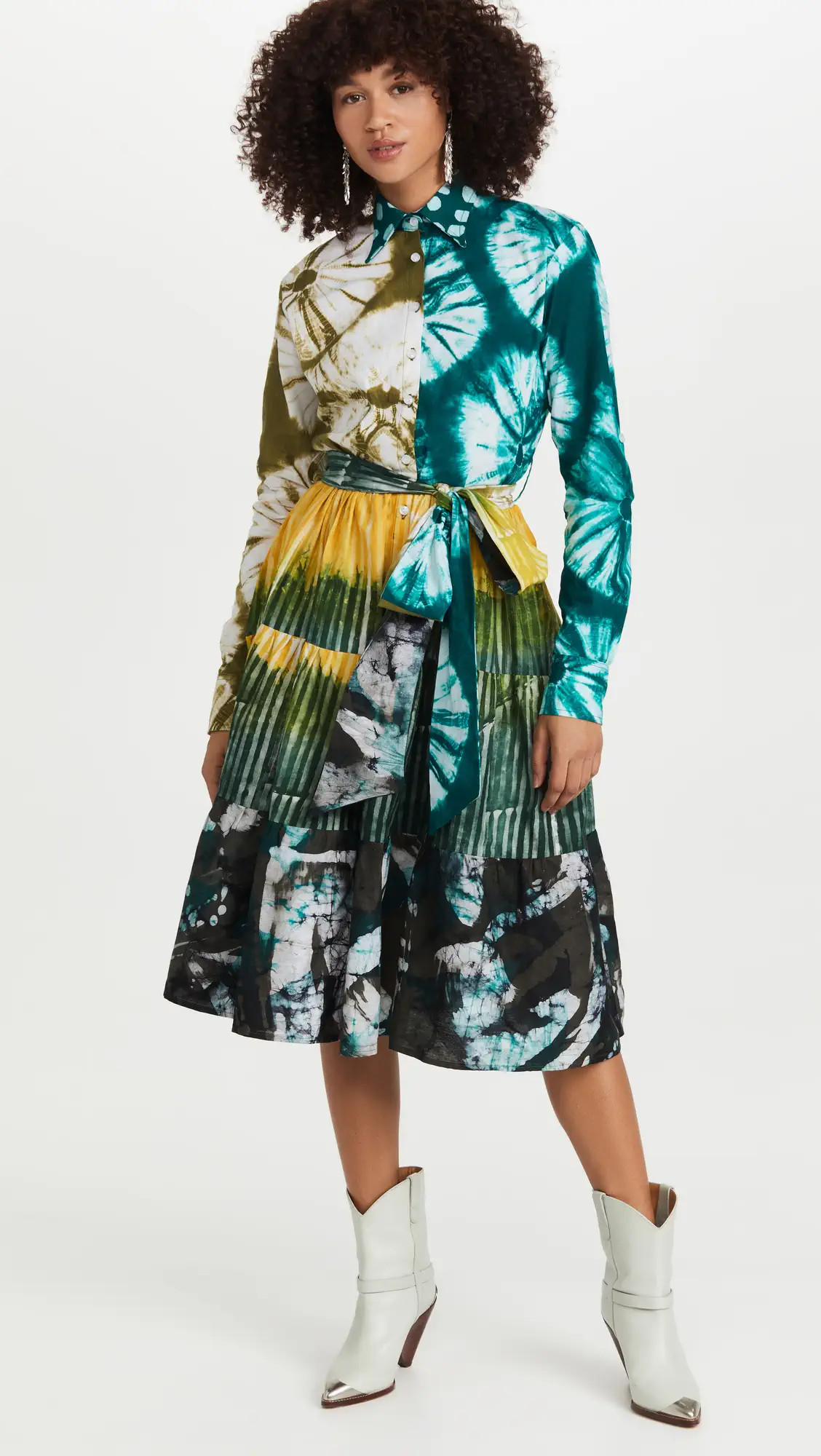 Studio 189 Tiered Shirt Dress | Shopbop | Shopbop