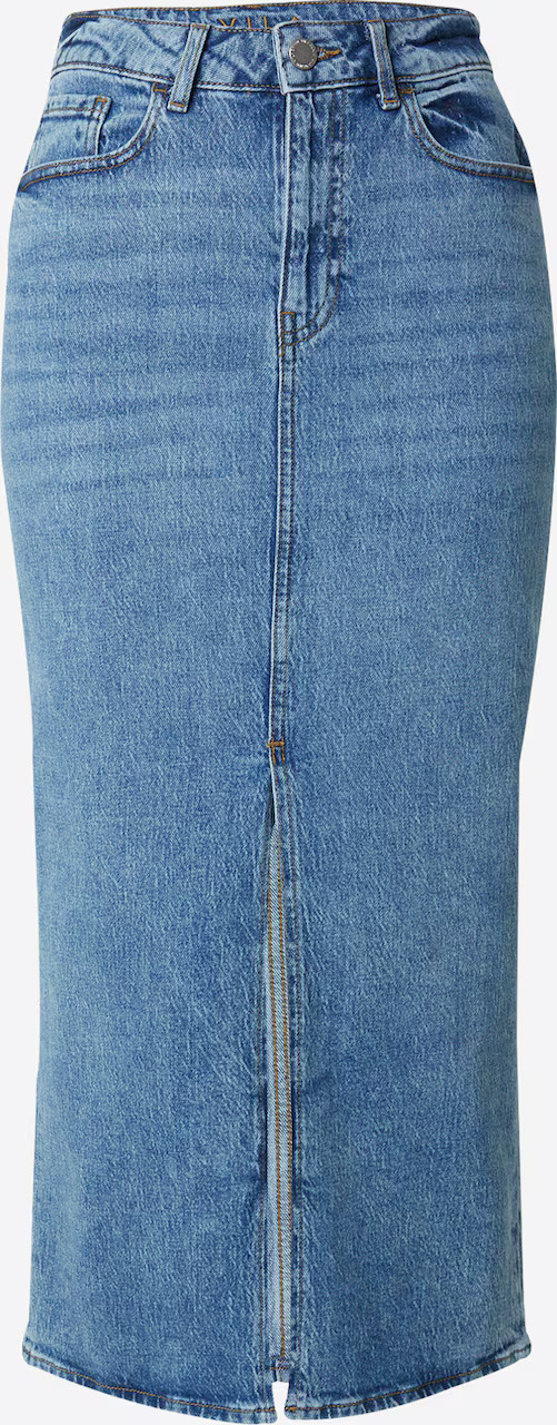 VILA Rok 'VIJAF' in Blauw Denim | ABOUT YOU NL