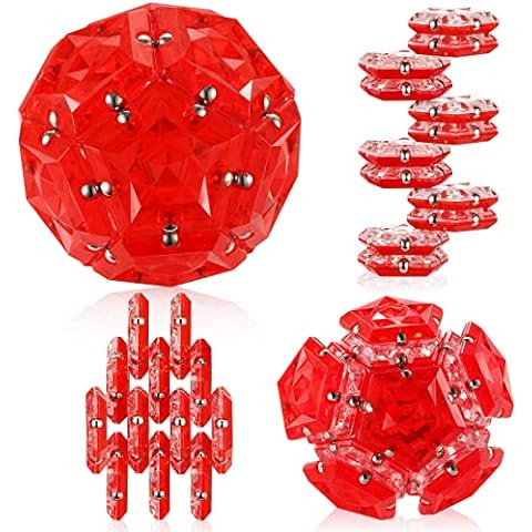 Magnetic Fidget Sphere 12 Pcs, Magnetic Fidget Toy, Desk Toys for Office and Stress Relief & Anxi... | Amazon (US)