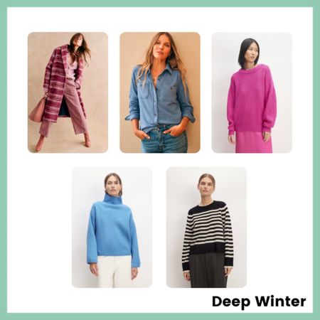 Deep winter
Dark winter 
Winter style 
Fall outfits 
Capsule wardrobe 
Color analysis 

#LTKGiftGuide #LTKstyletip #LTKSeasonal