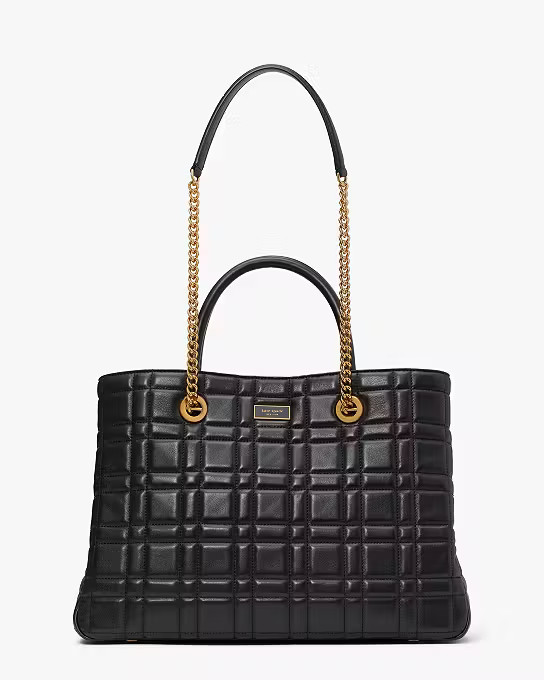 Evelyn Quilted Medium Convertible Shopper Bag | Kate Spade (US)